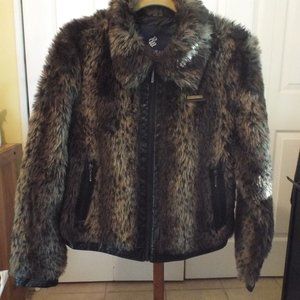Women's Rocawear Faux Fur Coat